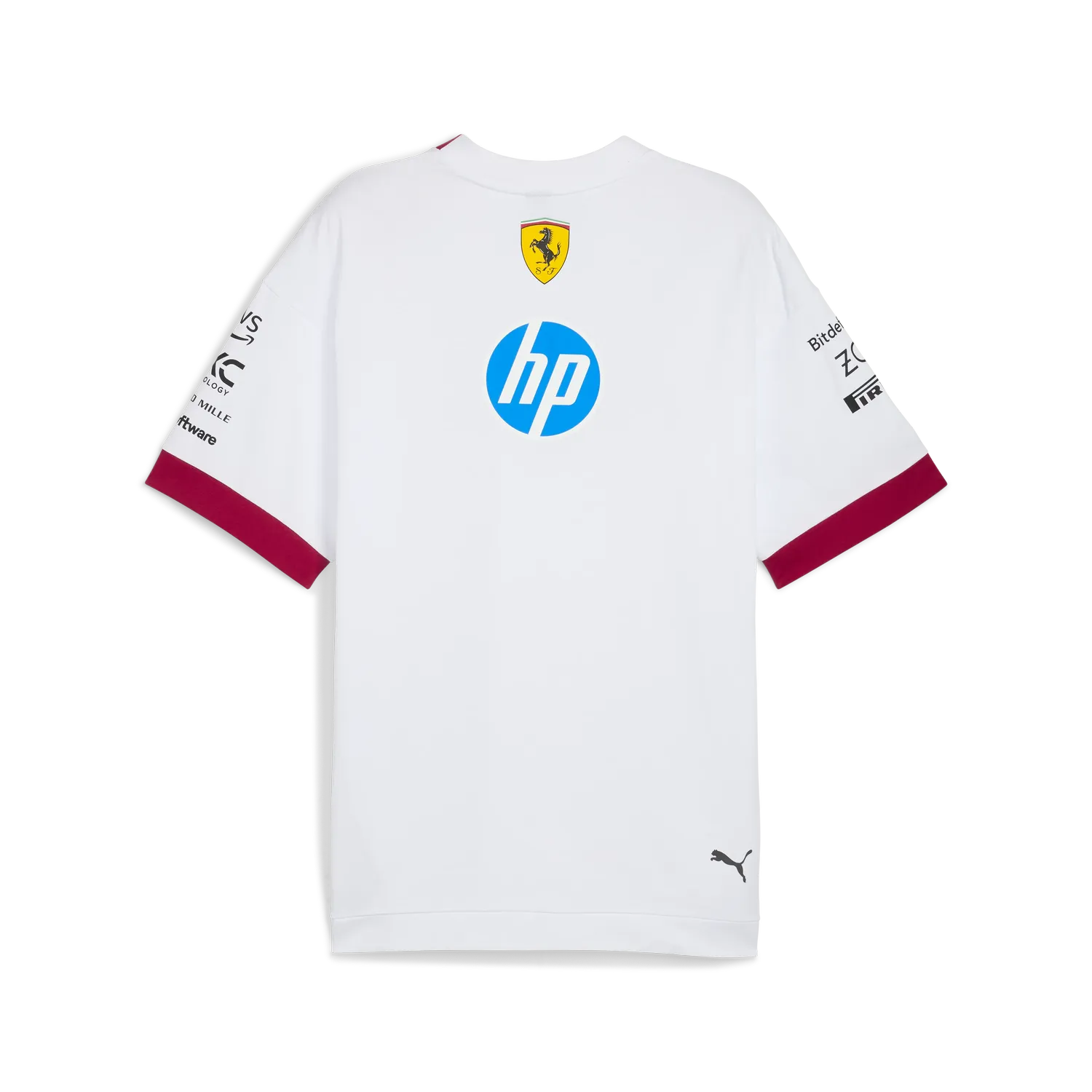 Scuderia Ferrari Drivers Oversized Camiseta Cuello Redondo 🔥