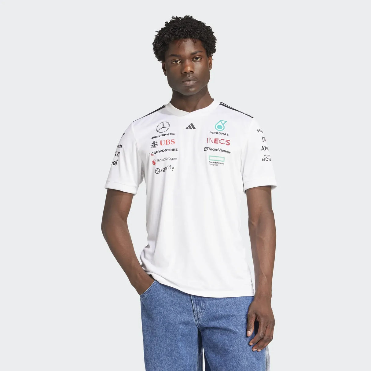 Mercedes Short-Sleeved Pilot T-Shirt 🔥
