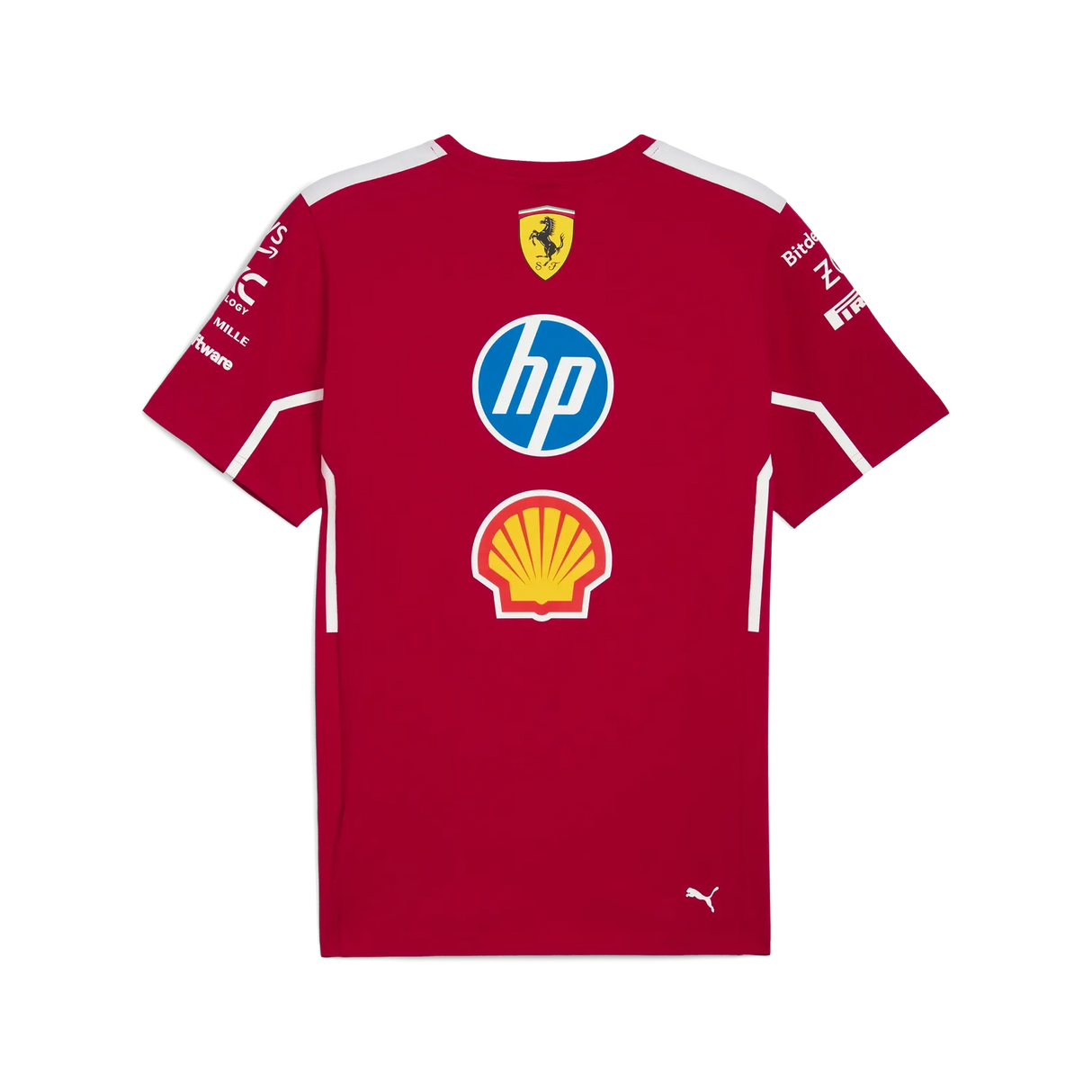 Scuderia Ferrari Equipo Camiseta Cuello Redondo 🔥