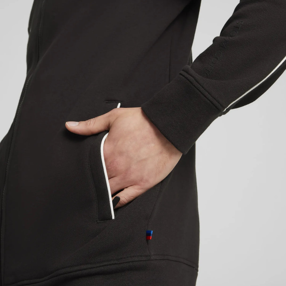 BMW MMS MT7 Zip-Up Sweatshirt Set - Black 🔥