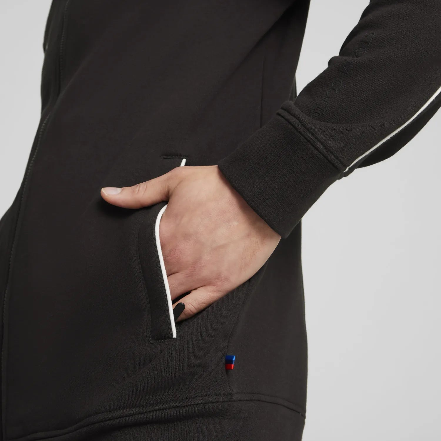 BMW MMS MT7 Zip-Up Sweatshirt Set - Black 🔥