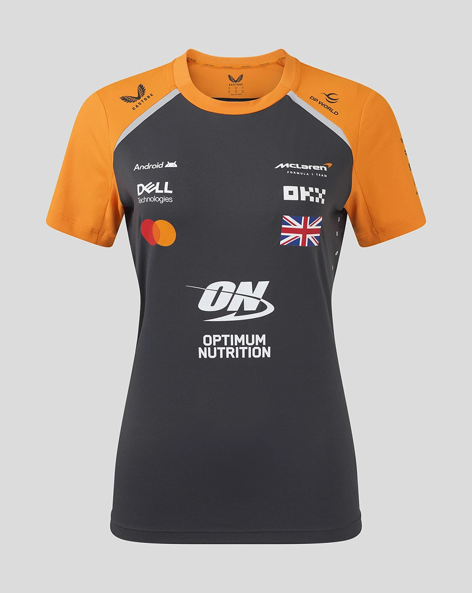 McLaren F1 Team Camiseta Setup, Lando Norris, Mujer 🔥