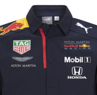 Camiseta de Red Bull, Equipo Puma, Azul, 2020