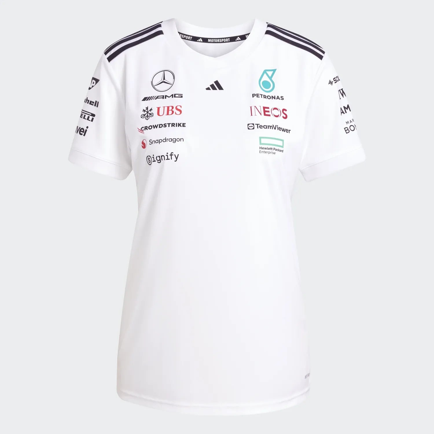 Mercedes Women's Short-Sleeved Pilot T-Shirt 🔥