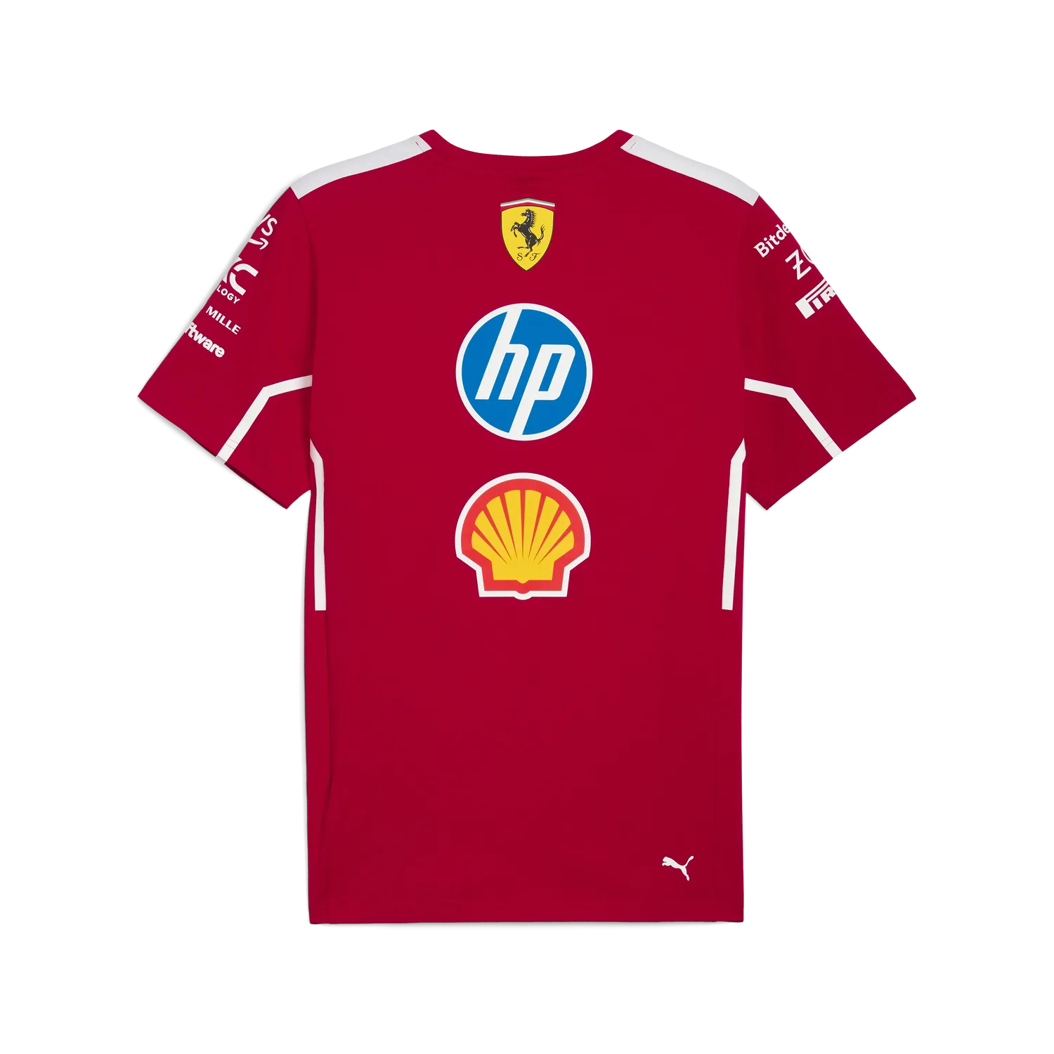 Scuderia Ferrari Equipo Camiseta Cuello Redondo 🔥