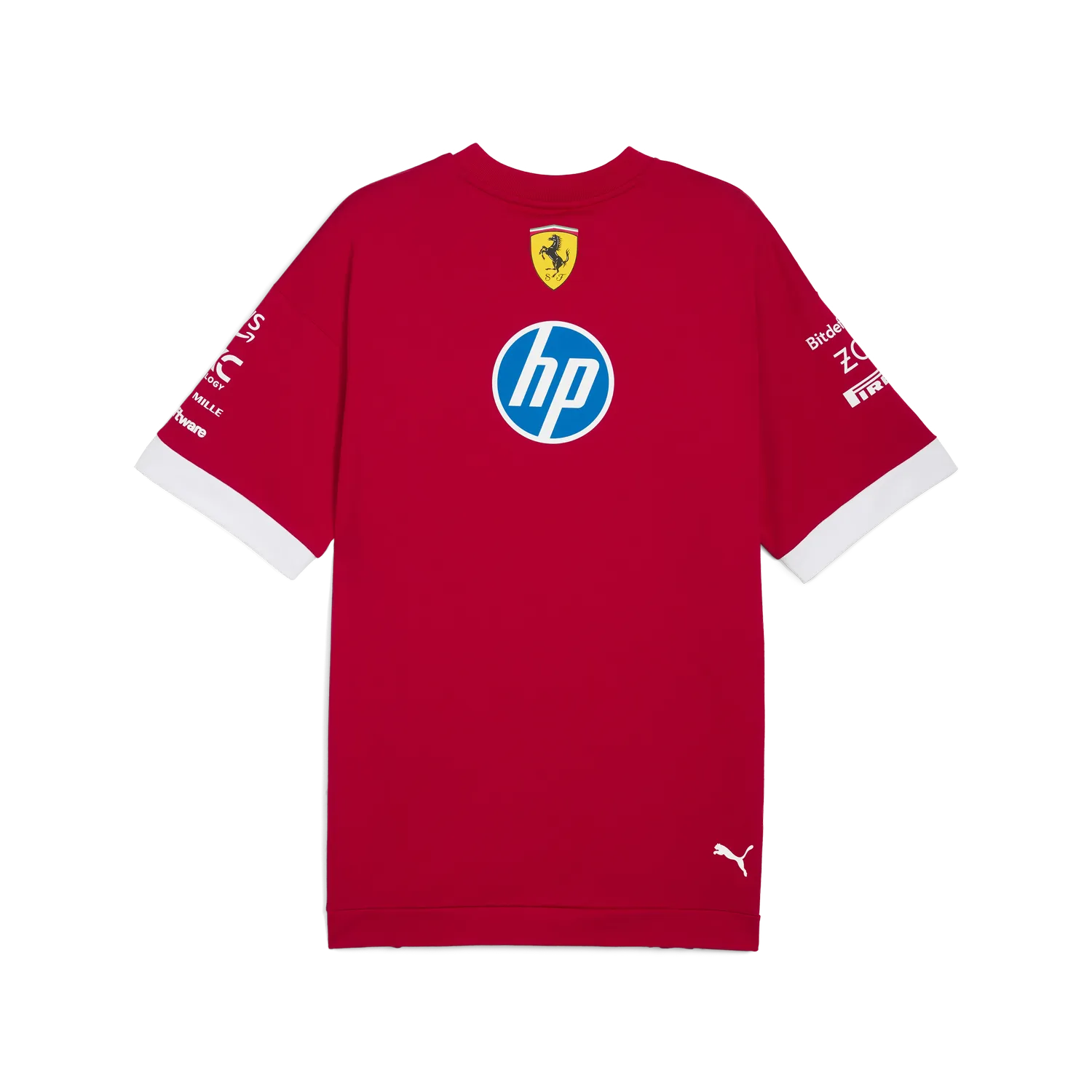 Scuderia Ferrari Drivers Oversized Camiseta Cuello Redondo 🔥