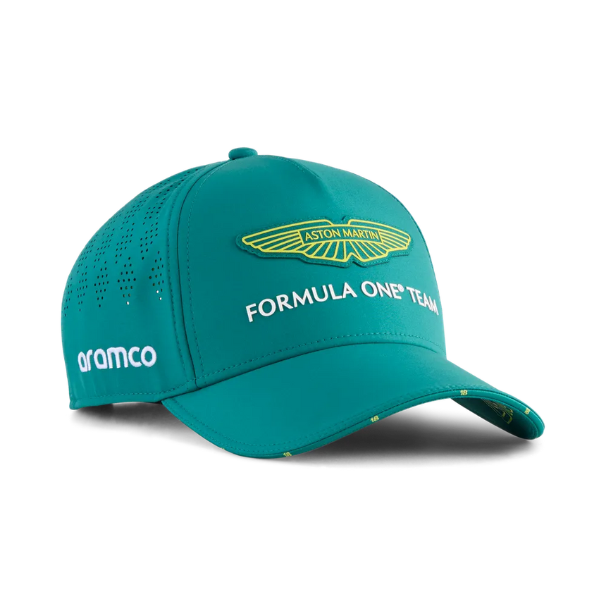 Gorra de Aston Martin, del equipo, Lance Stroll, verde