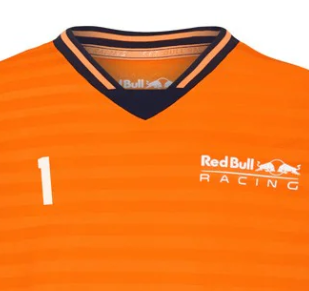 2022, Orange, Max Verstappen Sportswear, Red Bull Camiesta Nino