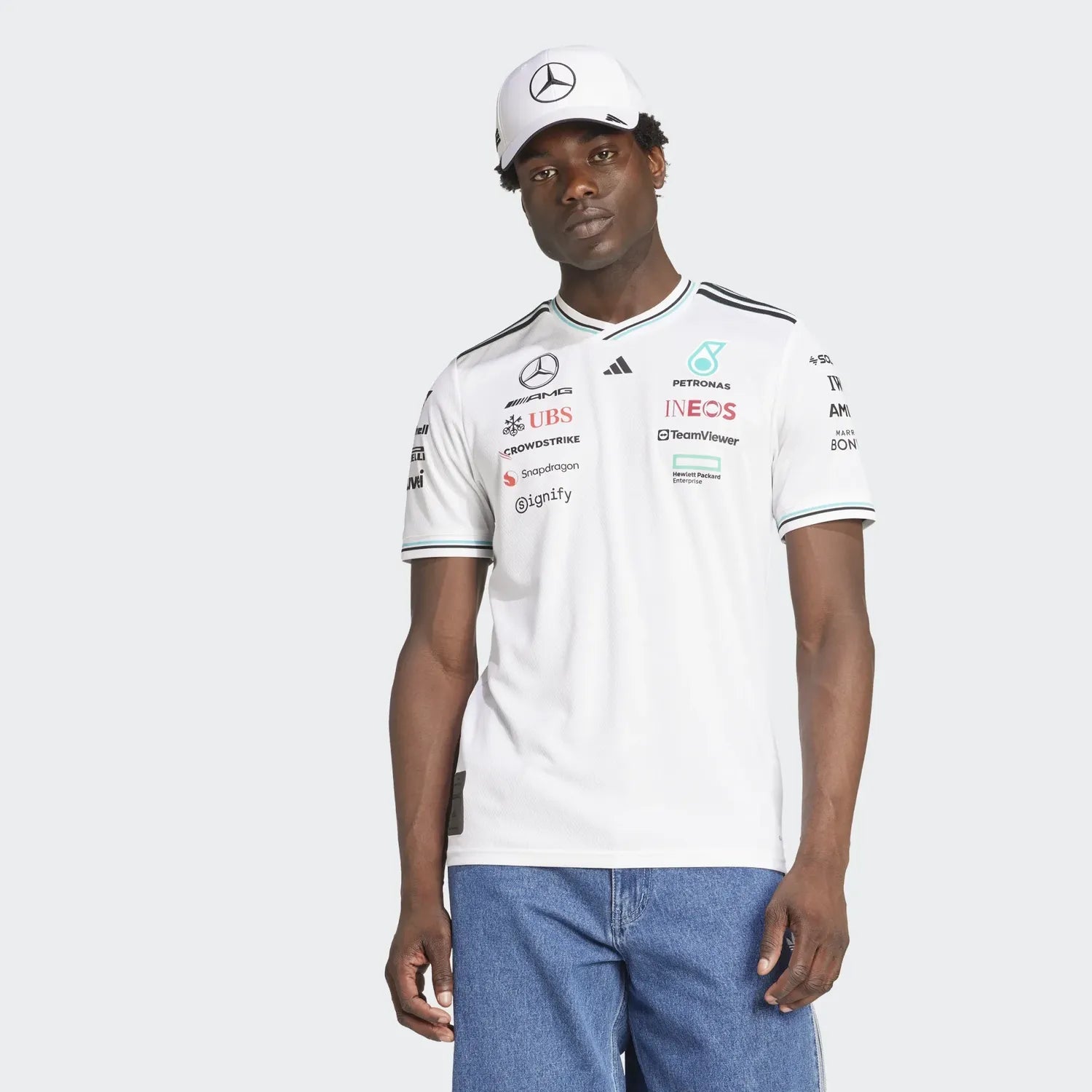 Mercedes Short-Sleeved Pilot T-Shirt 🔥