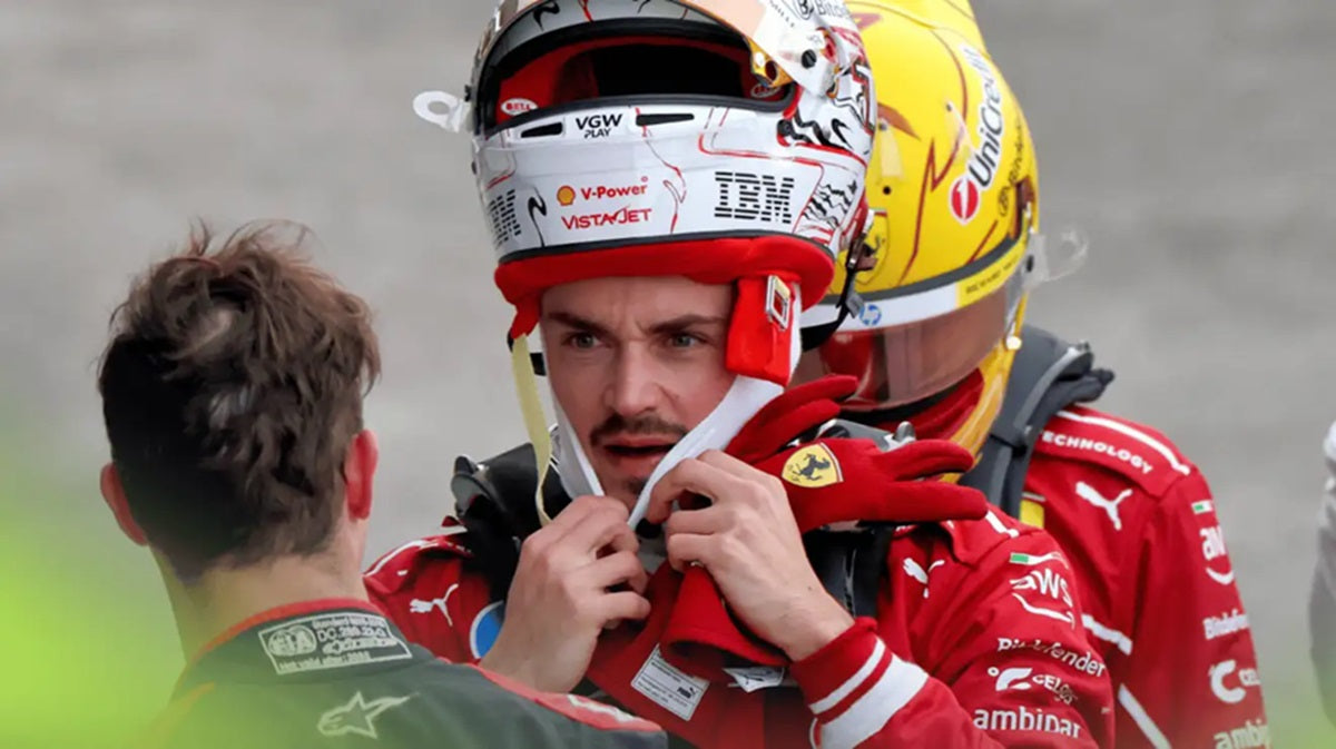 Leclerc: "Esto así no va a estar bien..."