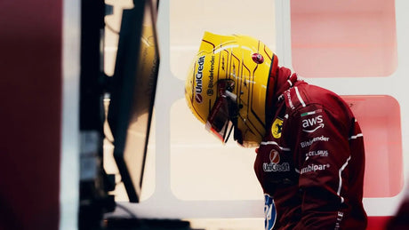¡Aquí está la primera victoria de Hamilton con Ferrari!
