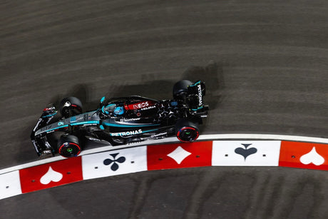 Gran Premio de Las Vegas, clasificación: Russell obtuvo una pole sin problemas.