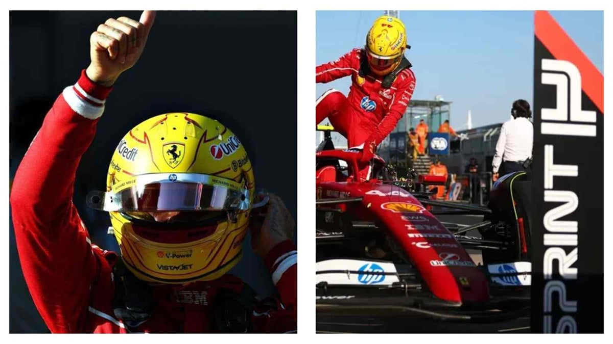 Gran Premio de China, carrera sprint: ¡Aquí está la primera victoria de Hamilton con Ferrari!