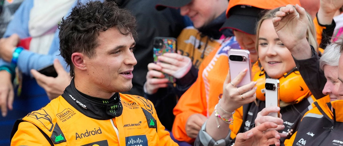 Norris no se contuvo: “El aspirante al campeonato de McLaren 2025”