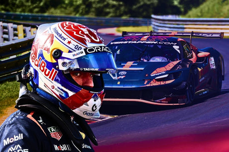 Verstappen probó un coche GT3 en Spa