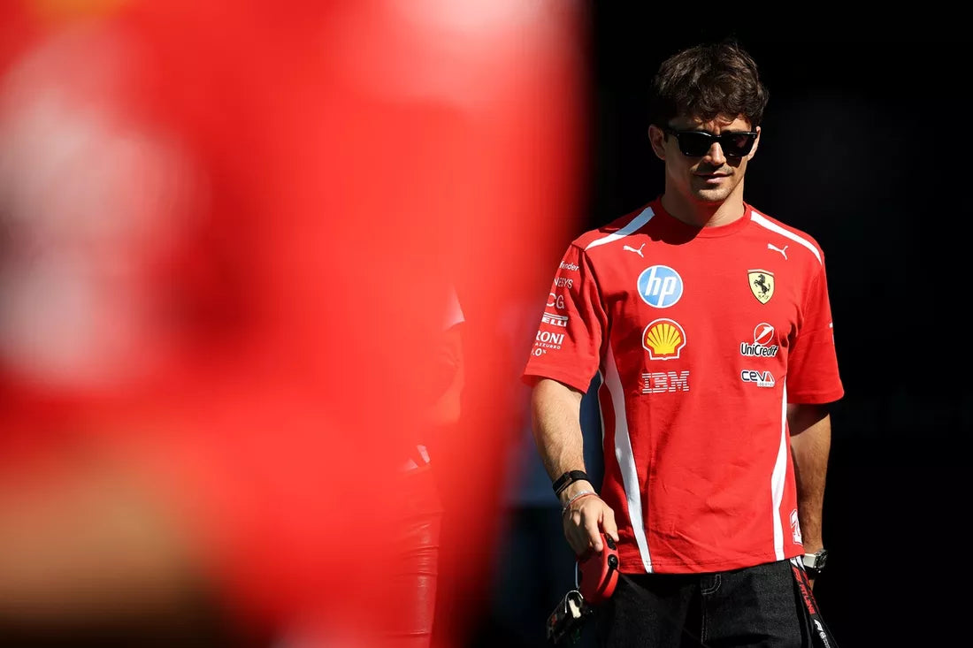 Leclerc advierte dificultades para Ferrari tras viernes difícil