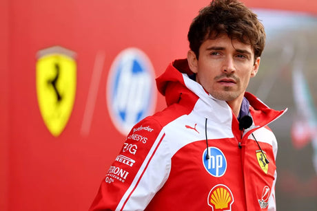 Leclerc fuera tras accidente en Monza