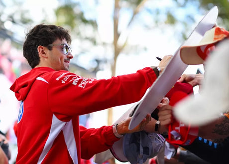 Leclerc defiende la estrategia de Ferrari en España