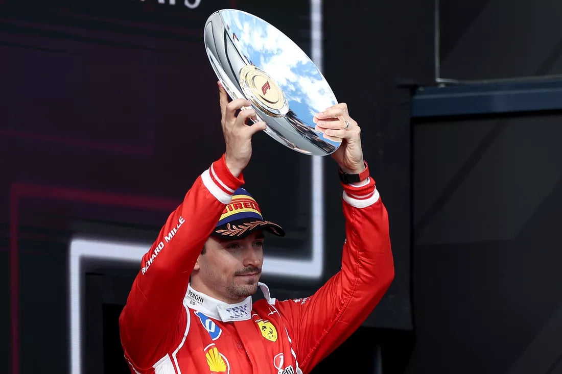 Leclerc no usa la última mejora del motor Ferrari