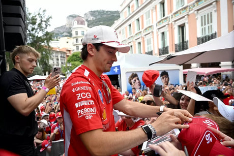 Leclerc explica el accidente y la lucha con Hamilton