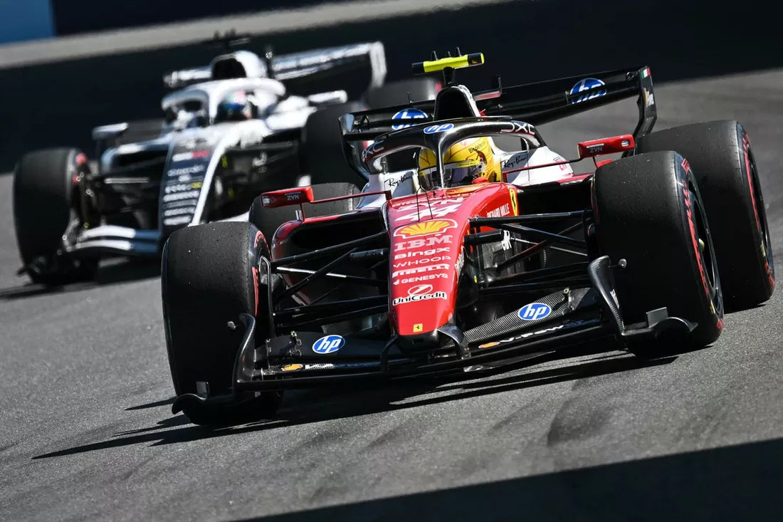 Ventaja aerodinámica de Ferrari probada por Mercedes en Madrid
