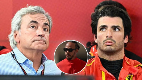 Sainz mayor: “No fue Ferrari quien necesitaba a Hamilton, sino al revés”