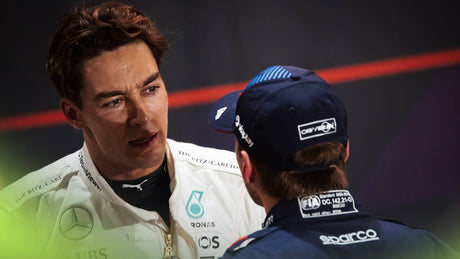 Russell: "Las maniobras de Verstappen hacen que los ingenieros de Red Bull llamen a nuestra puerta"