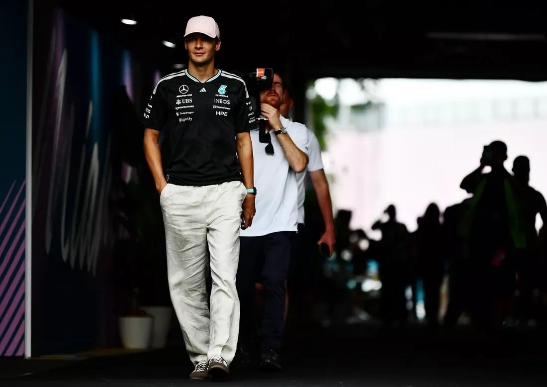 Russell acorta distancias antes de Silverstone
