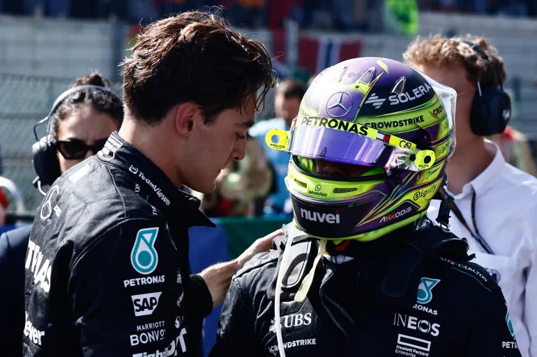 ¡El misterio que casi arruina la qualy de Russell con Mercedes!