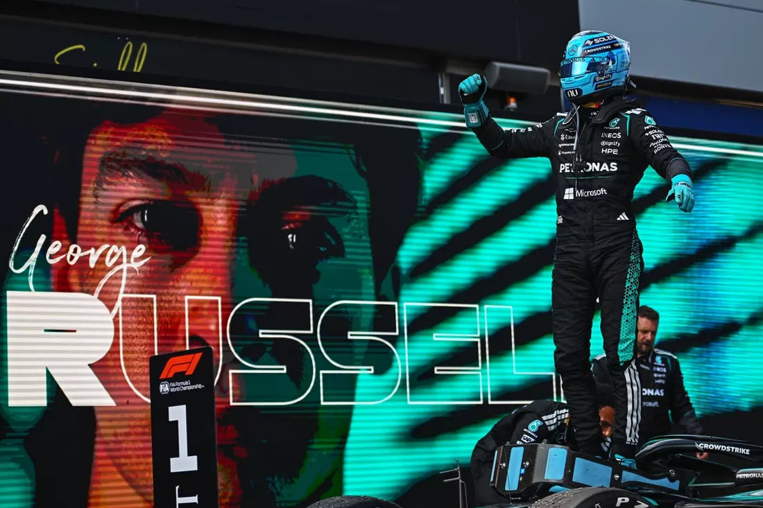 Russell lideró la FP1 en Azerbaiyán tras fallo de Antonelli