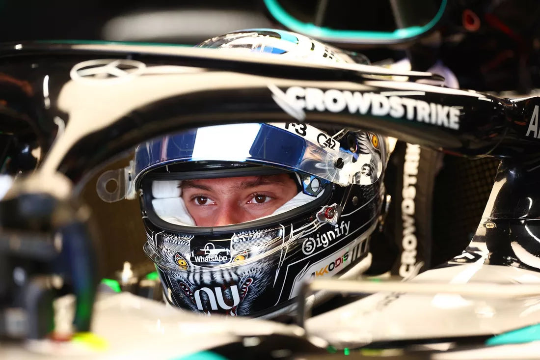 Antonelli lamenta error que dañó su Mercedes en clasificación