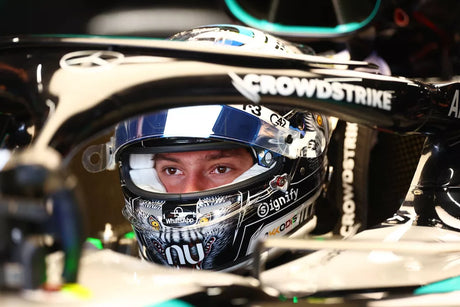 Antonelli lamenta error que dañó su Mercedes en clasificación