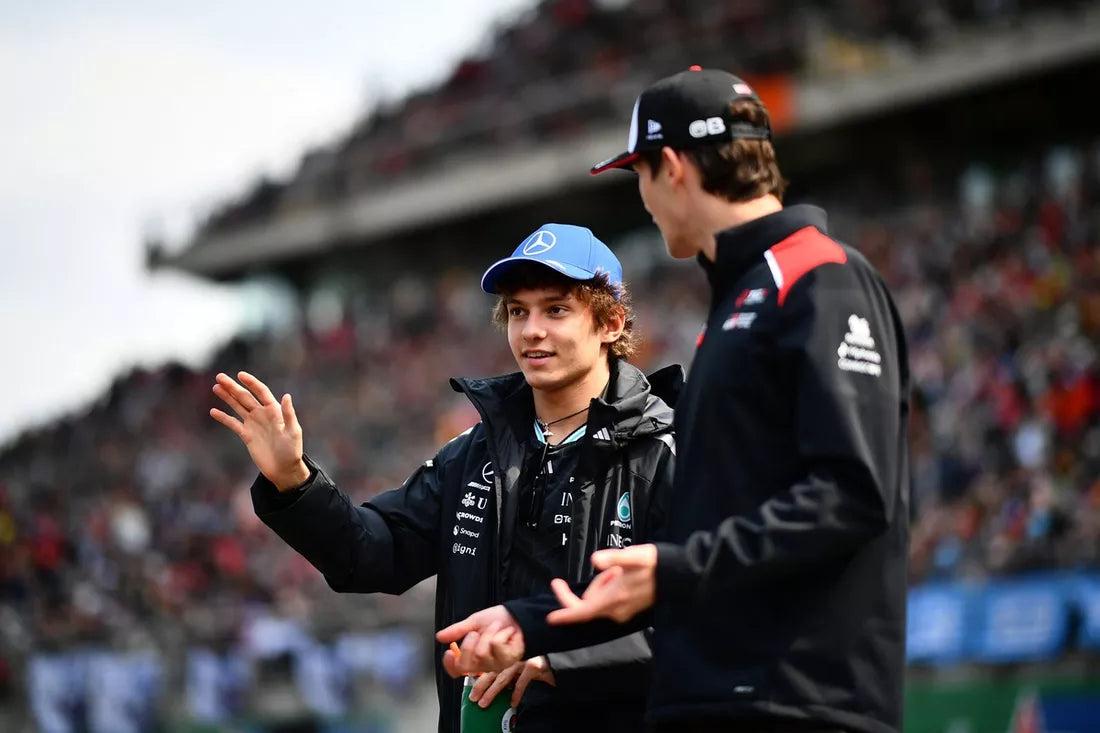 Antonelli reconoce retraso de Mercedes frente a McLaren y Ferrari