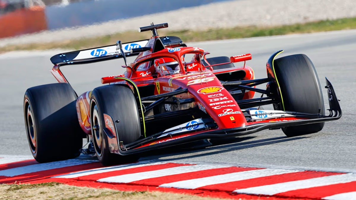 Prueba de neumáticos: La primera "victoria" de Leclerc contra Hamilton