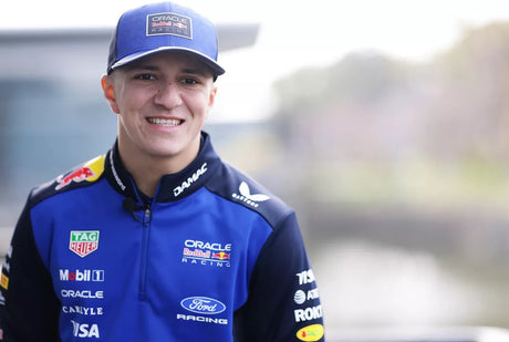 Hadjar prueba el Red Bull mejorado en Azerbaiyán
