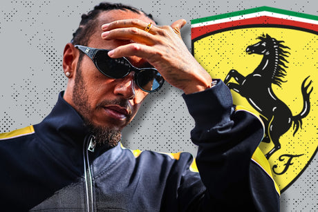 Hamilton rompió Ferrari en Barcelona