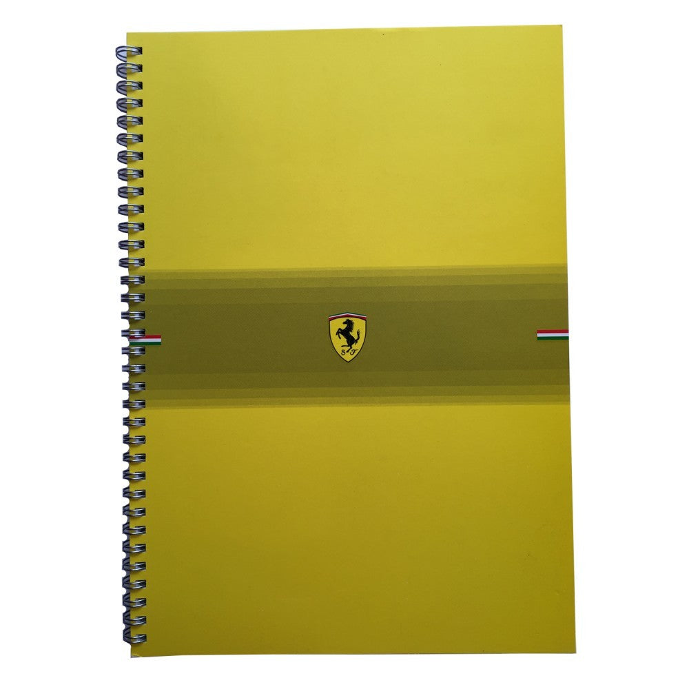 Cuaderno cuadrado, Ferrari Scudetto, Unisex, Amarillo, 2014
