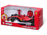 Ferrari coche a escala, SF-23, Charles Leclerc, 1:24, bburago, con piloto