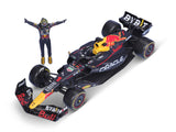 Coche modelo de Red Bull Racing, BBURAGO, Max Verstappen, #1, 1:24, RB19, con piloto
