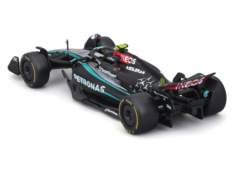 Coche modelo Mercedes, Bburago, Lewis Hamilton, #44, 1:43, F1W15
