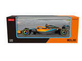 coche modelo McLaren, Rastar, Lando Norris, #4, MCL36, 2024