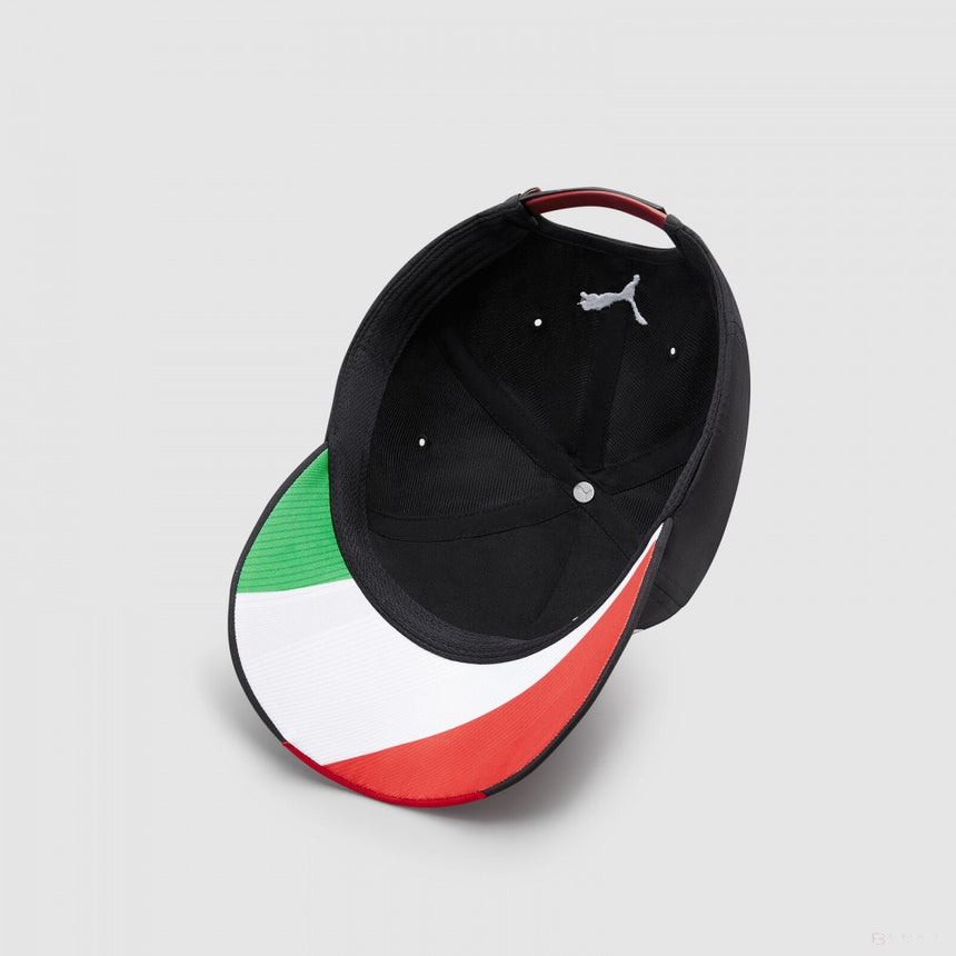 Gorra de béisbol de la escudería Ferrari, Rosso Corsa-PUMA negra, 2023 - FansBRANDS®