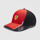 Gorra Ferrari Leclerc Rosso Corsa-PUMA negra - FansBRANDS®