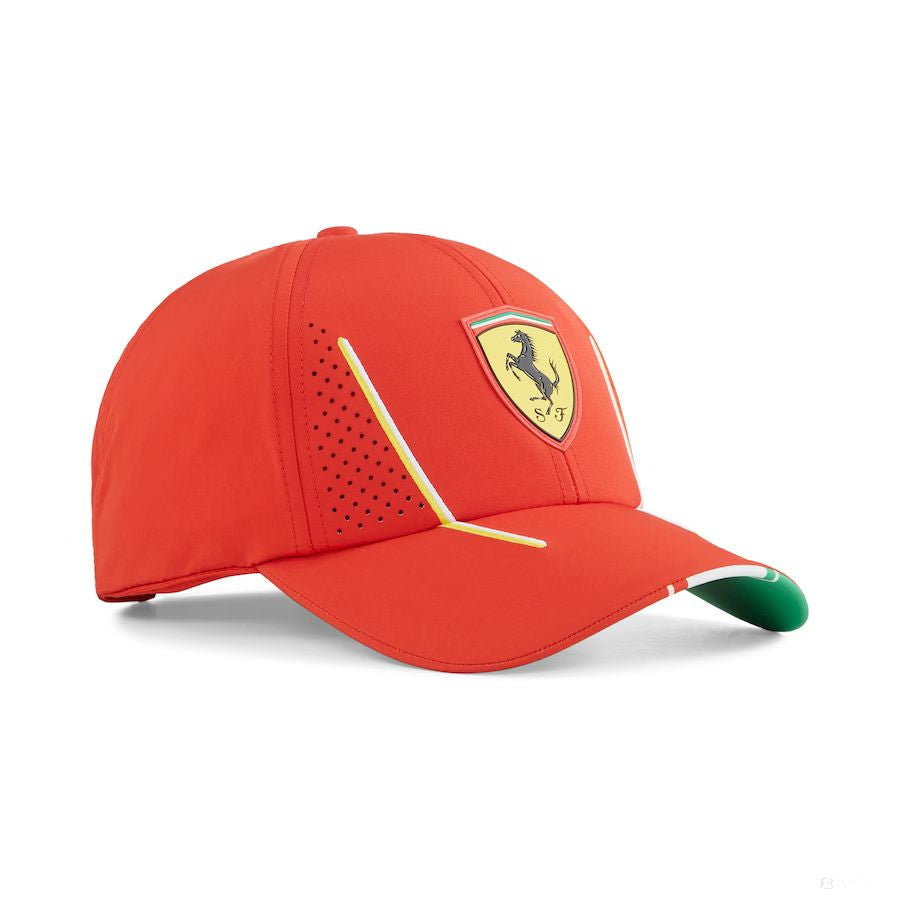 Ferrari gorra, Puma, equipo, Gorra de béisbol, niño, rojo, 2024