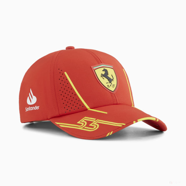 Ferrari gorra, Puma, Carlos Sainz, Gorra de béisbol, rojo - FansBRANDS®