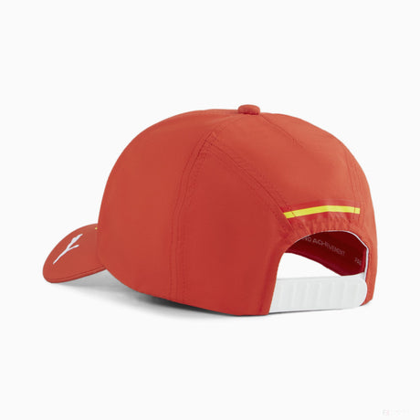 Ferrari gorra, Puma, Carlos Sainz, Gorra de béisbol, rojo