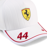 Ferrari, Lewis Hamilton, gorra de béisbol, blanca 🔥