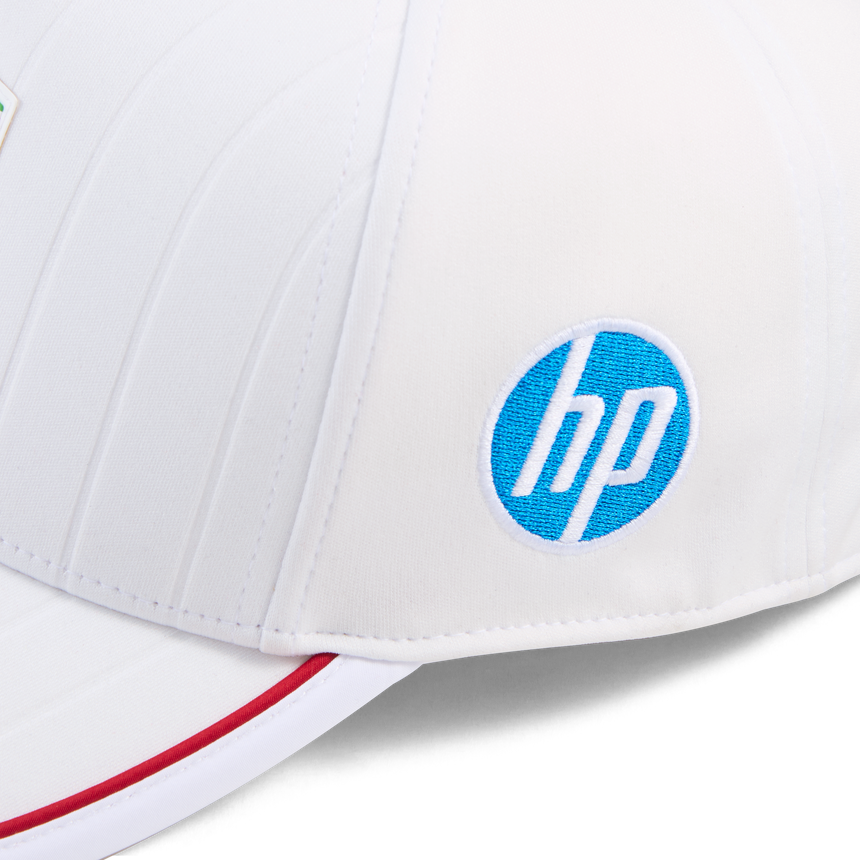 Ferrari, Lewis Hamilton, gorra de béisbol, blanca 🔥