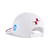 Ferrari, Charles Leclerc, gorra de béisbol, blanca