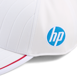Ferrari, Charles Leclerc, gorra de béisbol, blanca